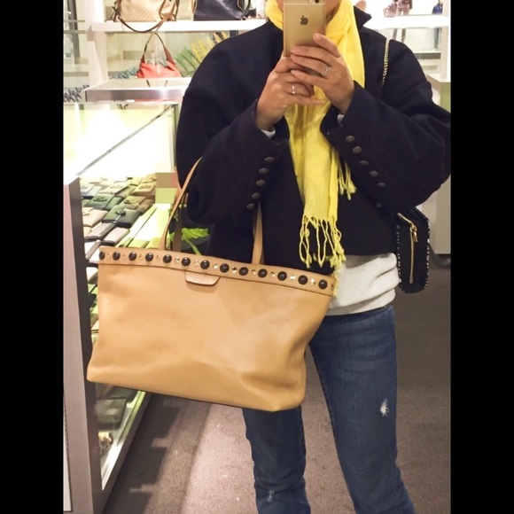 NWT Authentic Gucci Calf Leather Stubbed Tote Bag​ - Picture 7 of 8